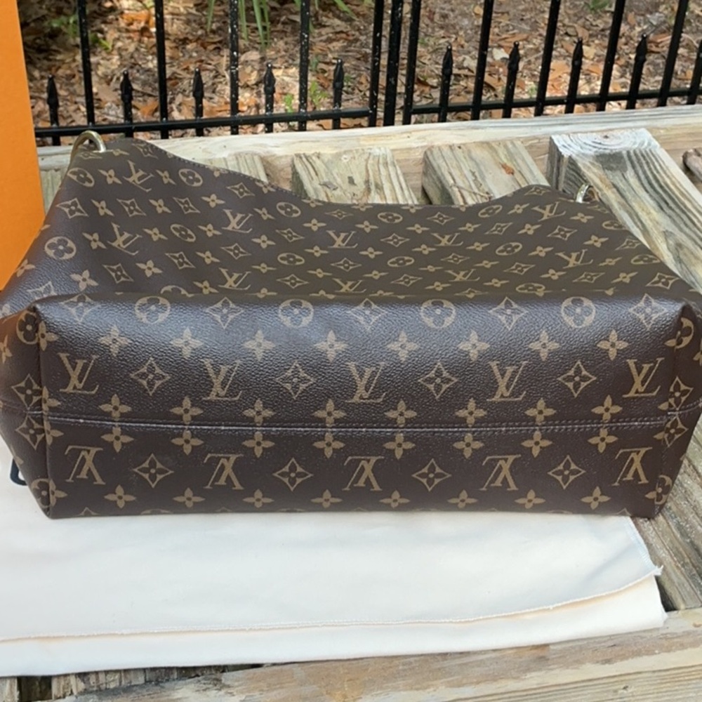 Louis Vuitton Classic Brown Monogram Tote- Graceful mm - Picture 11 of 15